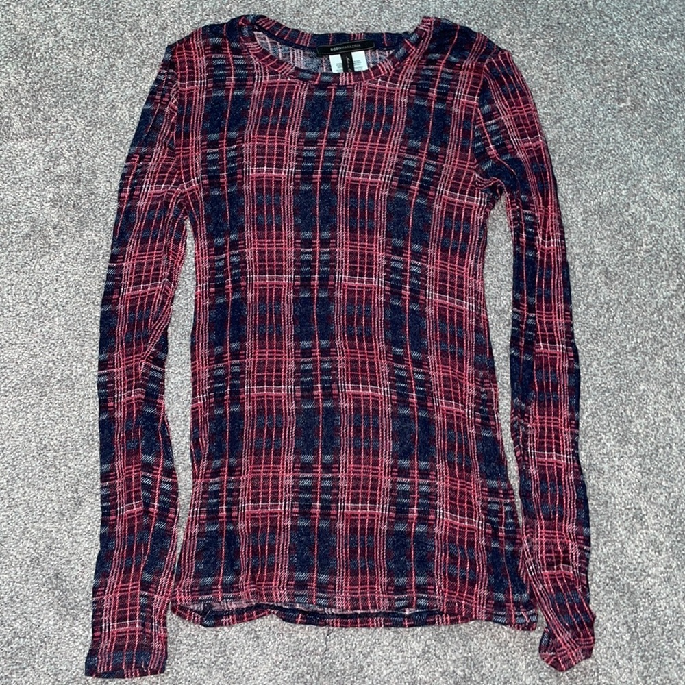 BCBG MAXAZRIA long sleeve top